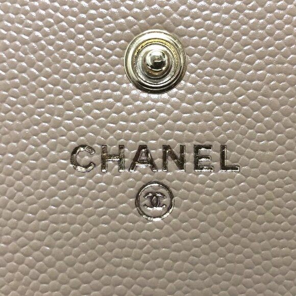 CHANEL Long wallet Studs logo Two fold Long Wallet - Picture 2 of 13